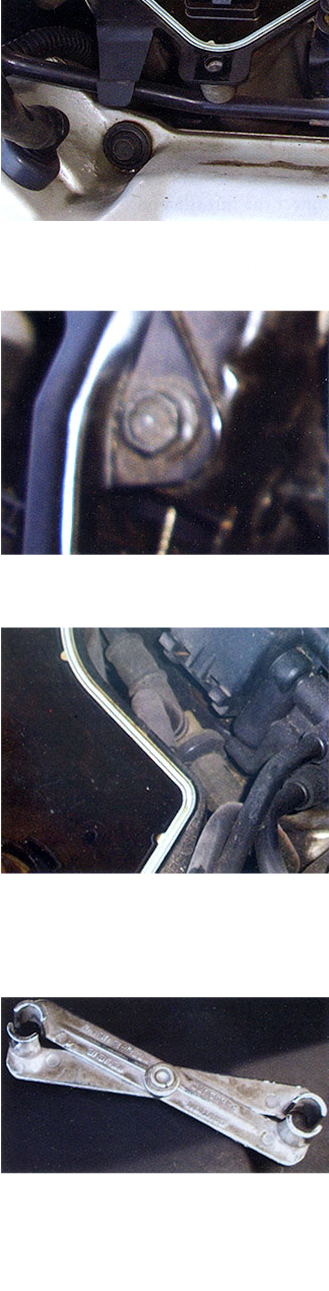 ﷯ Once the plenum is loose, there is one vacuum line pointing to the rear over near the throttle body mount that must be disconnected. ﷯ Disconnect smaller vacuum lines in the area of the EGR valve. ﷯ The last remaining challenge is disconnecting the two flexible fuel lines that are located to the rear of the plenum and under the power brake booster. It is highly recommended that you obtain the correct tool to disconnect these lines. ﷯ Allante Source Page 3
